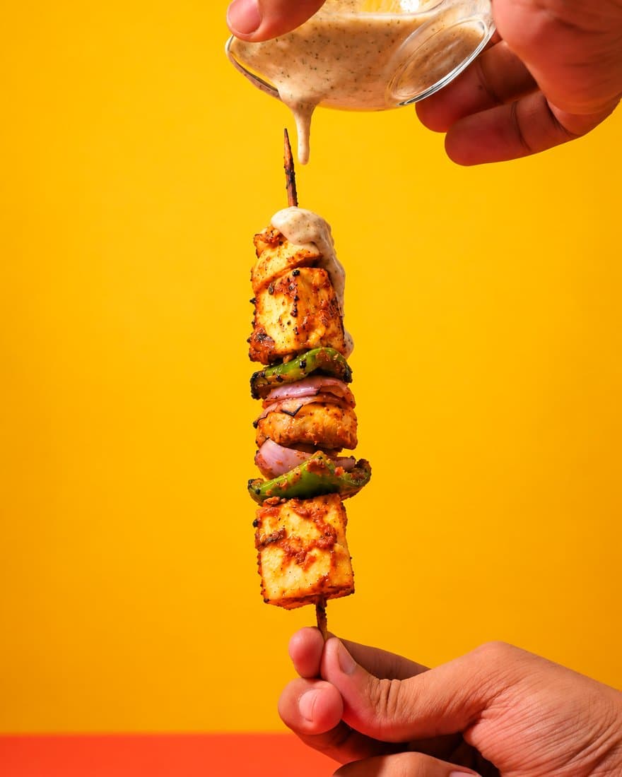 Paneer Mushroom Tikka